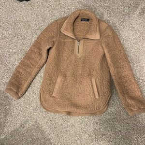 Abercrombie & Fitch sherpa 1/4 zip up